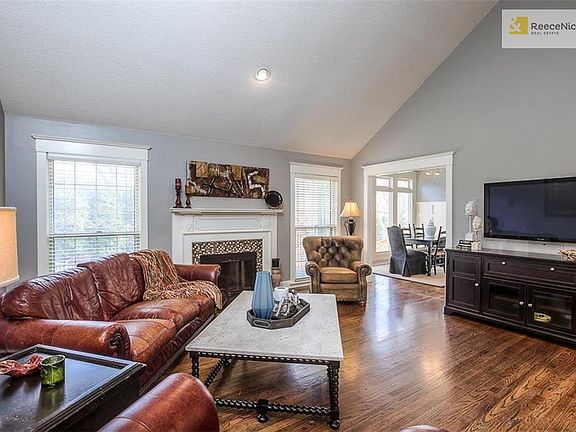 Beautiful hardwoods and fireplace in Great Room.