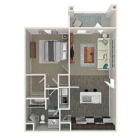 Floor plan A1A Overlook
