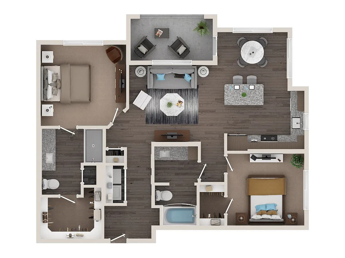 Floor plan B2