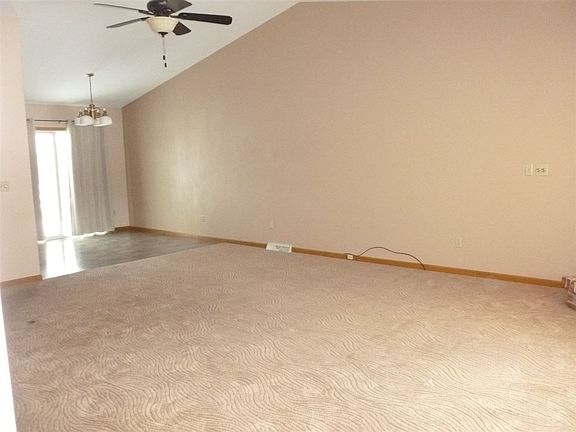 With long walls for furniture...
