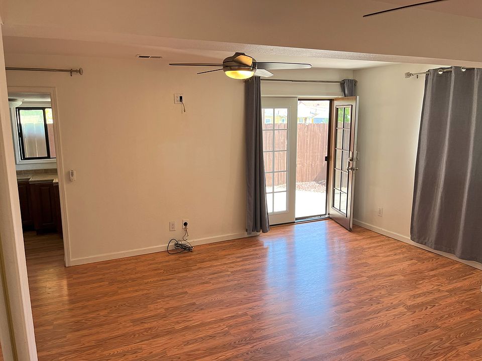 Master bedroom to small patio angle 3