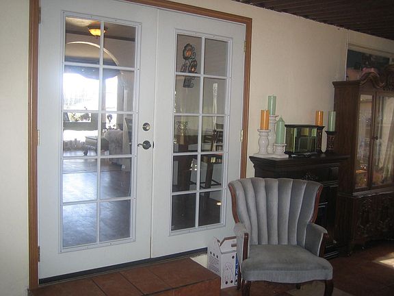 French Doors going into additional Room (Family Room)