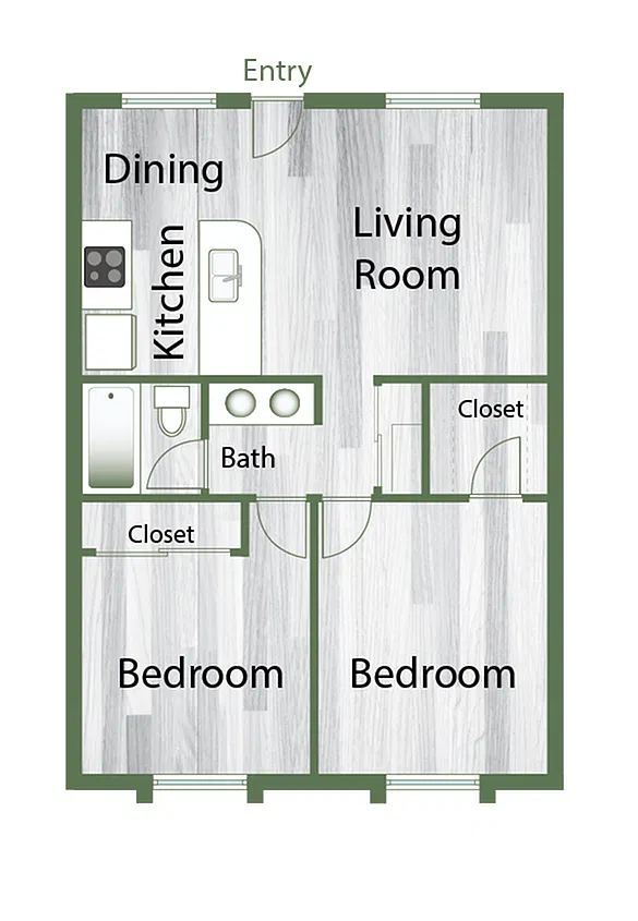 Floor plan B1R