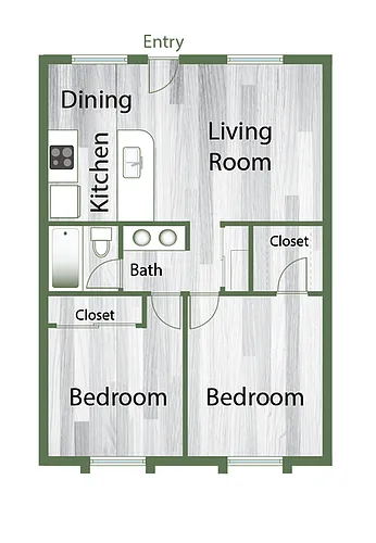 Floor plan B1R