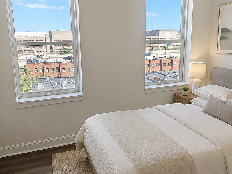 AI Staged Bedroom