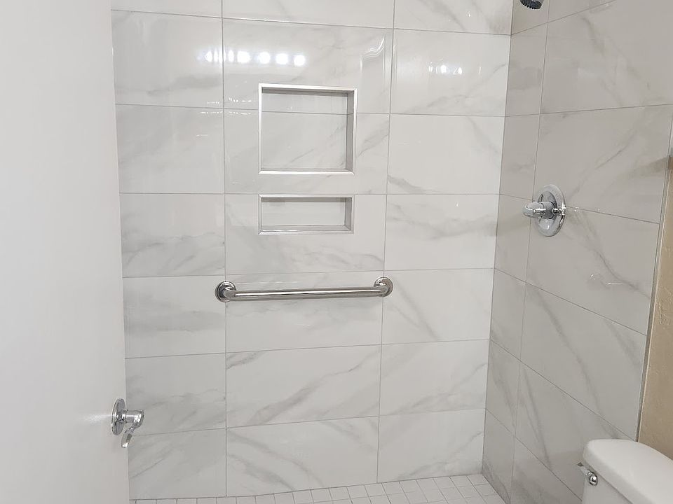 newly renovated shower