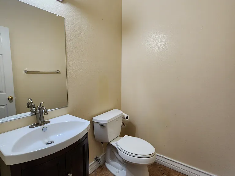 downstairs half bath