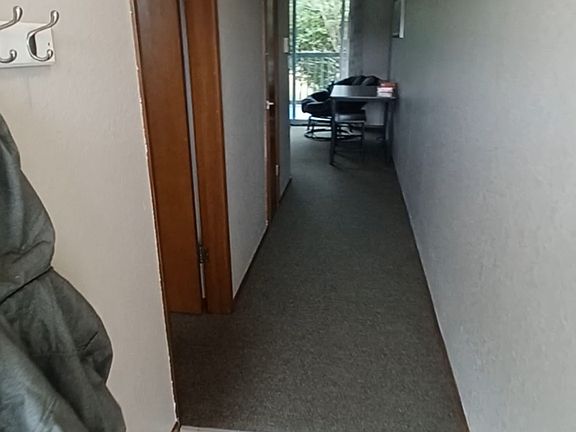 View from front door entry. Front key pad access, back door is slider. Lots of light and ocean ambiance in the back. Close to nature!