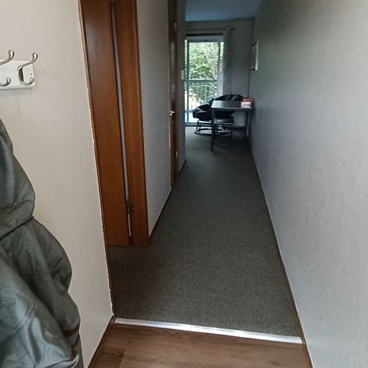 View from front door entry. Front key pad access, back door is slider. Lots of light and ocean ambiance in the back. Close to nature!