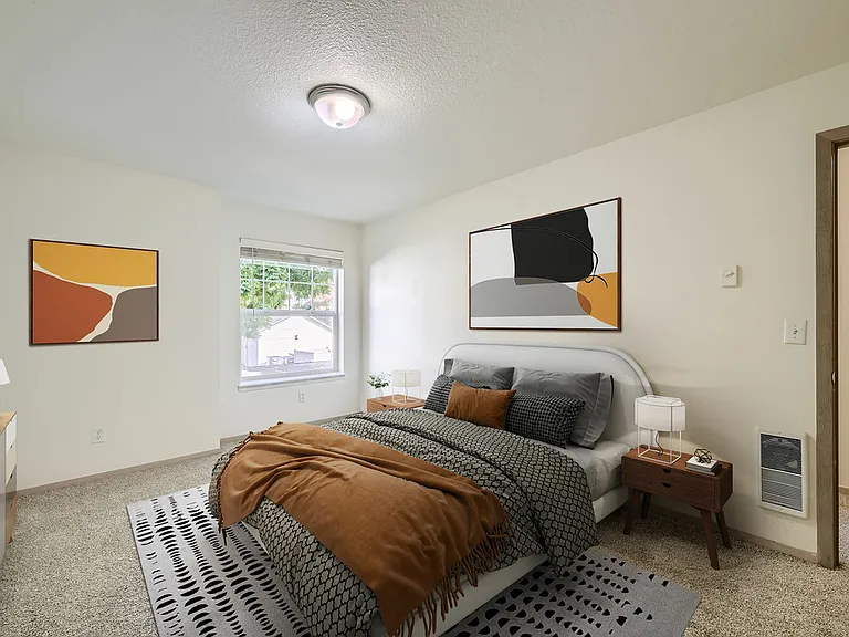 Large Bedrooms and Windows