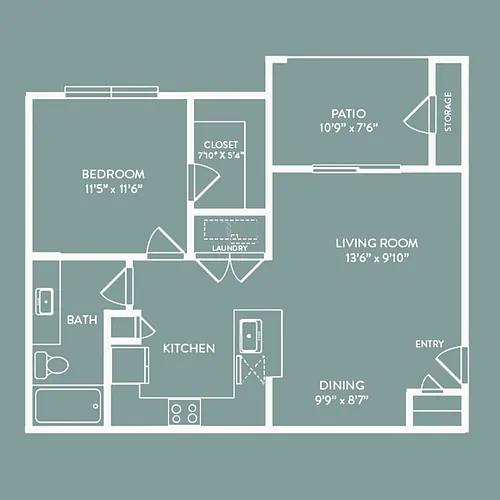 Floor plan A2 Austin