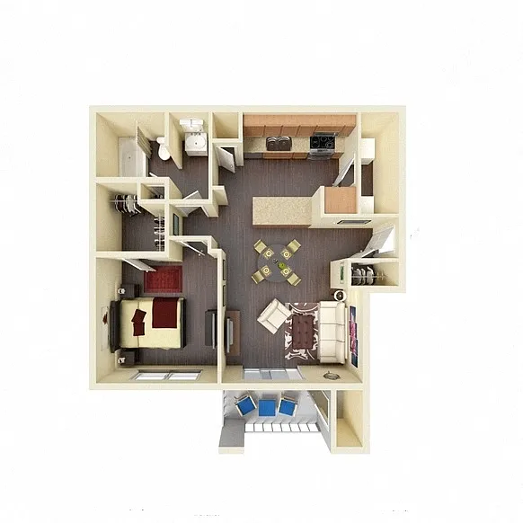 Floor plan The Cannon Deluxe 2