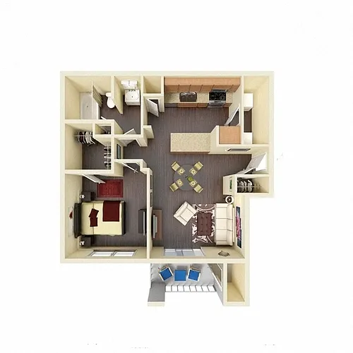 Floor plan The Cannon Deluxe 2