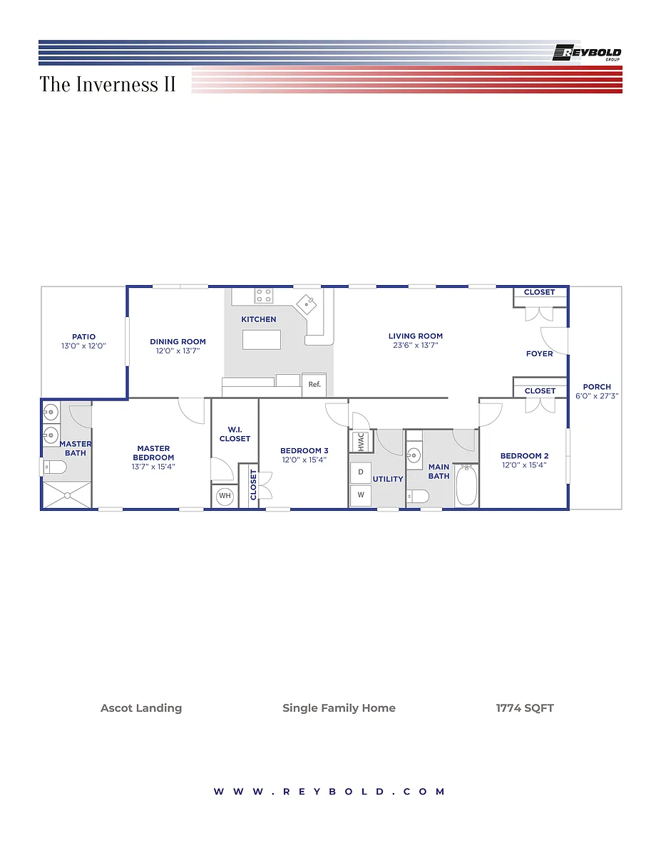 Floor plan Inverness II