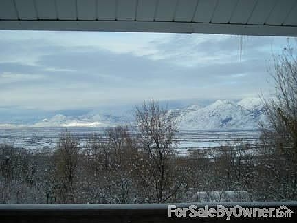View from decks : Winter scene