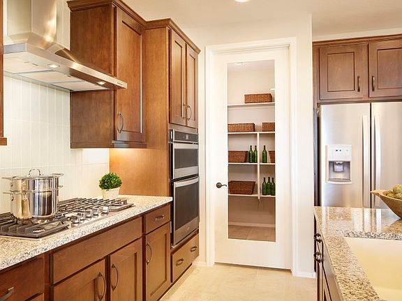 The Kitchen Allows for Elegant Cabinet Options