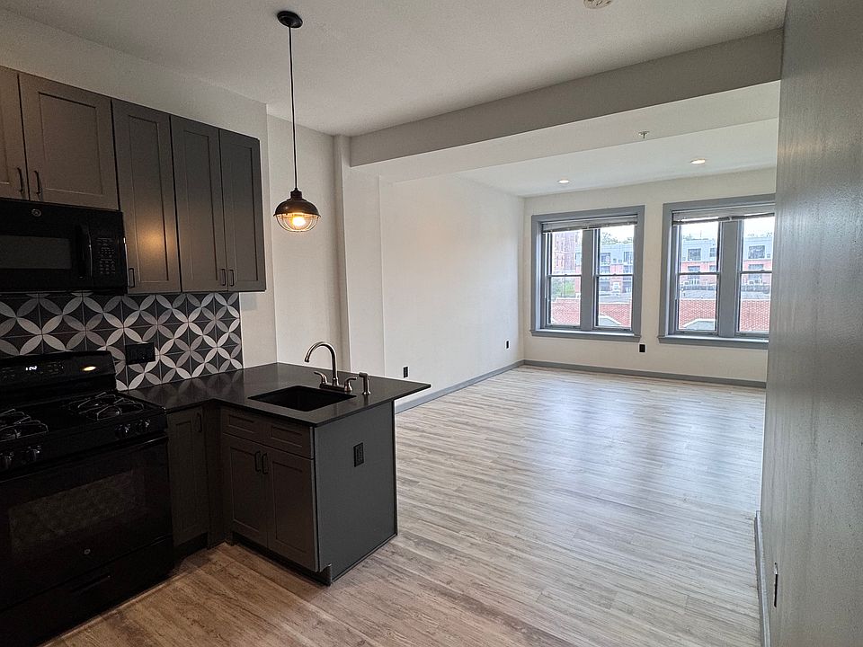Kitchen and living room