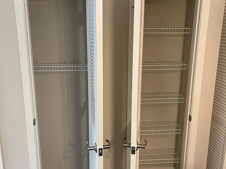Linen Closets with Shelving Systems