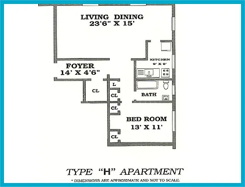Floor plan H