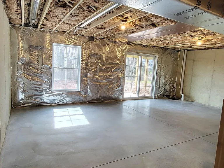 Unfinished Walk-out Basement