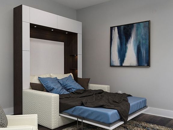 First-floor Flex Space virtually staged