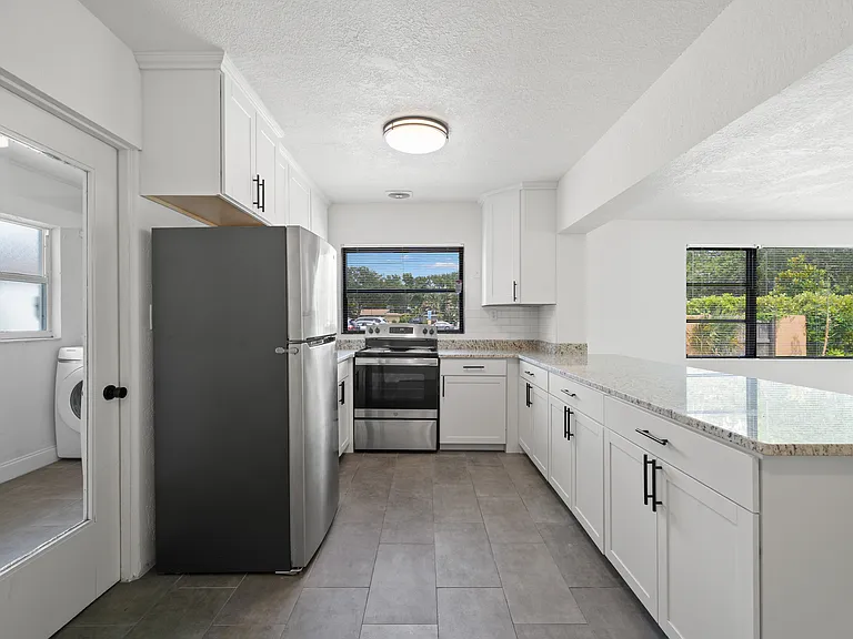 Large open kitchen