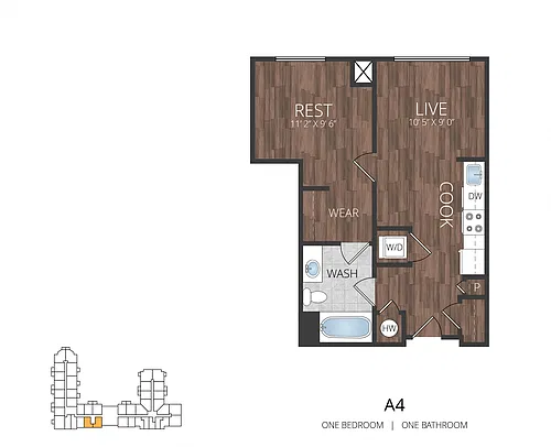 Floor plan A4