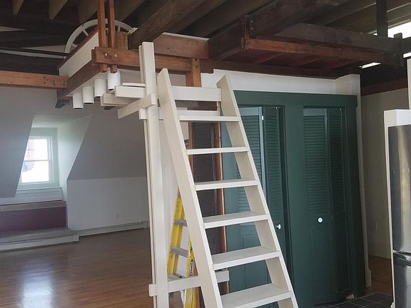 Loft bed area or storage