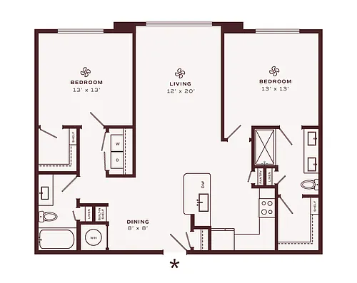 Floor plan Beckett ALT