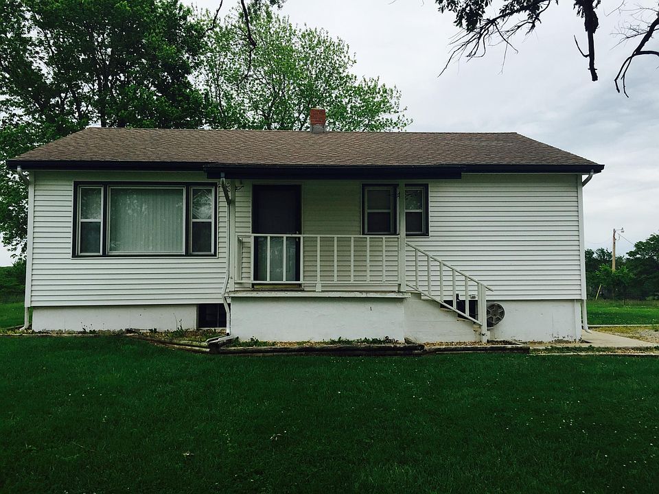 Covered front porch built in can lights. New Timberline 30 year roof and gutters installed 2019.