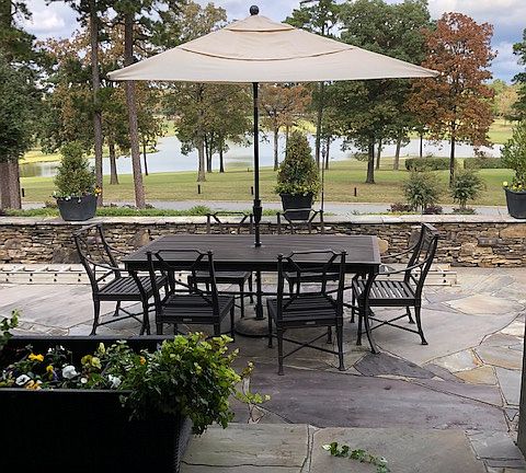 Front Patio Lakeside