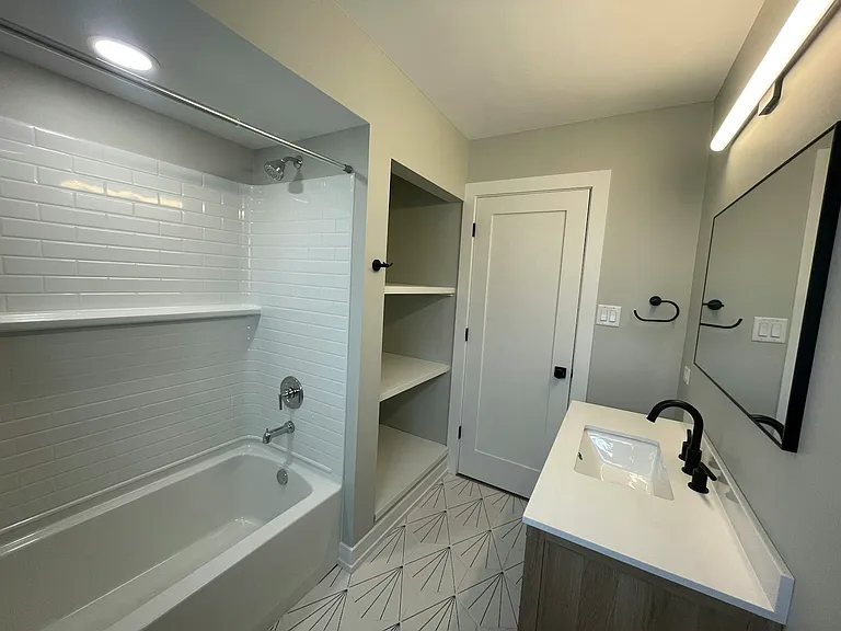 large full bathroom