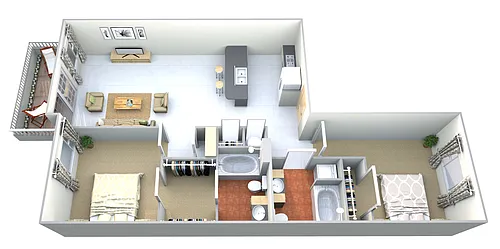 Floor plan Gilbert Peak