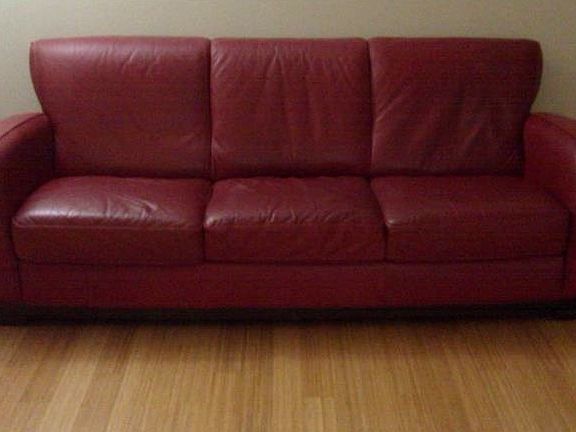 Natuzzi Leather Couch
