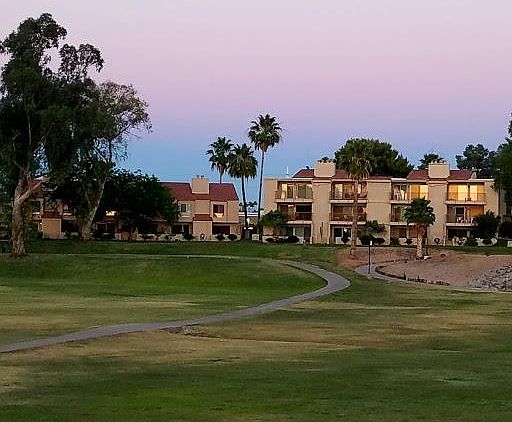 View of condo complex from the Continental Golf Course