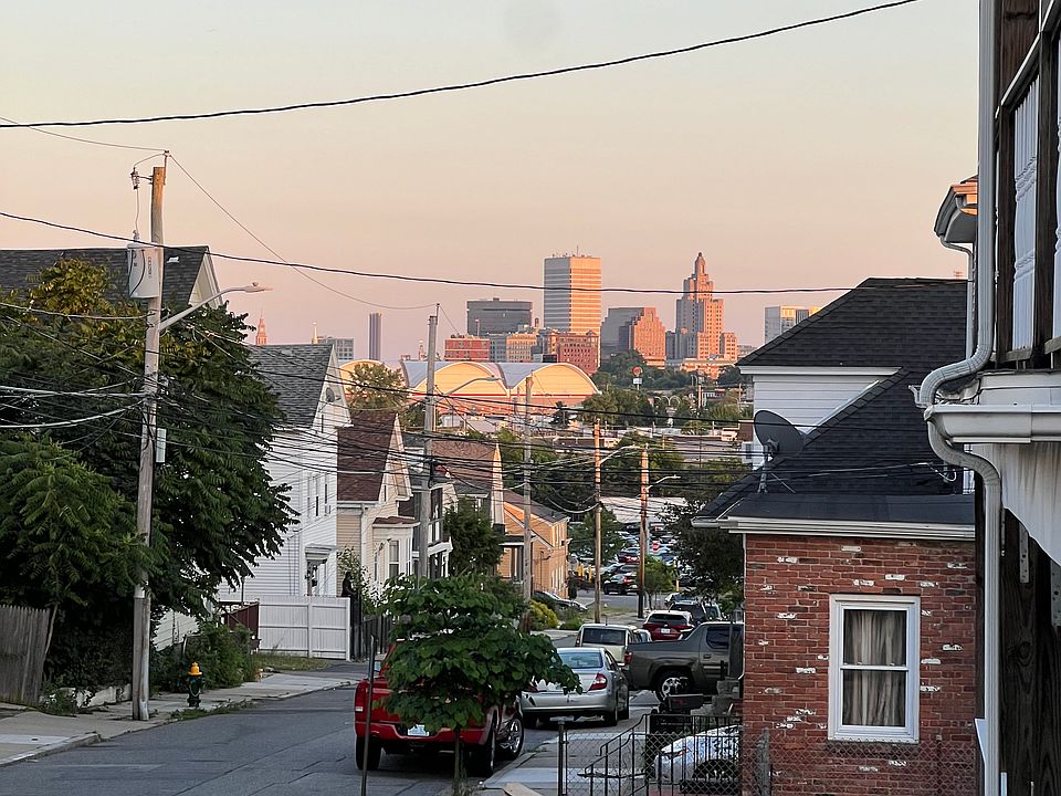 View of downtown Providence from front porch