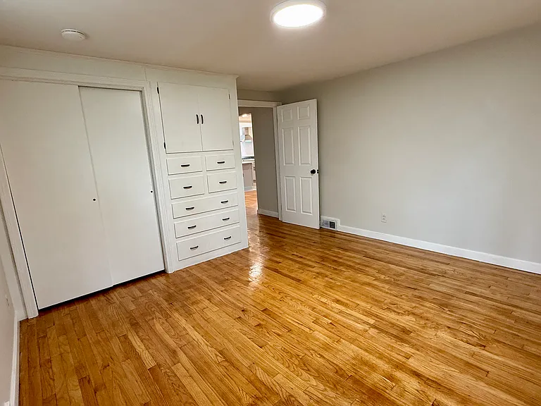 built-in closet in bedroom #2