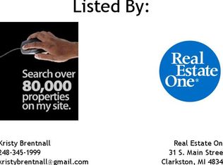 5426 Guyette St, Clarkston, MI 48346