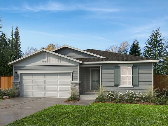 Exterior A with optional masonry