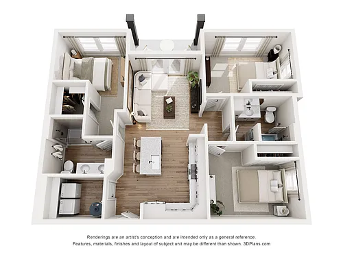 Floor plan Sandlewood | 3 Bed | 2 Bath