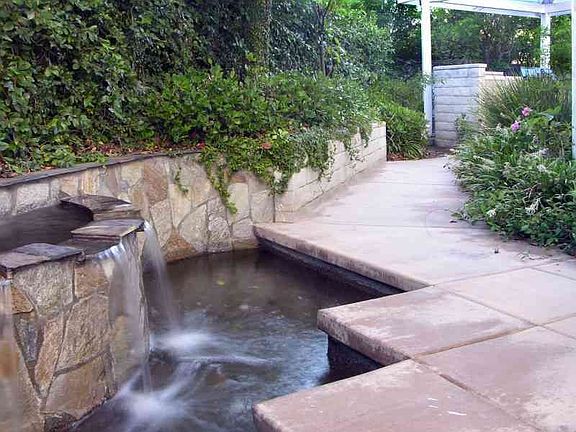 Side Yard Fountain