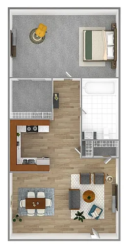 Floor plan Junipero