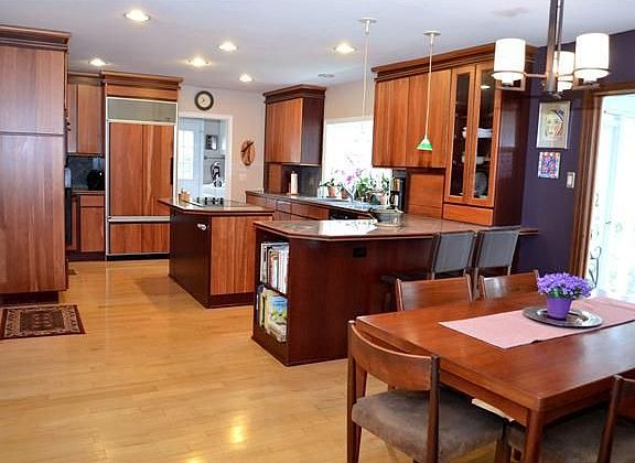 Gorgeous renovated kitchen with breakfast area