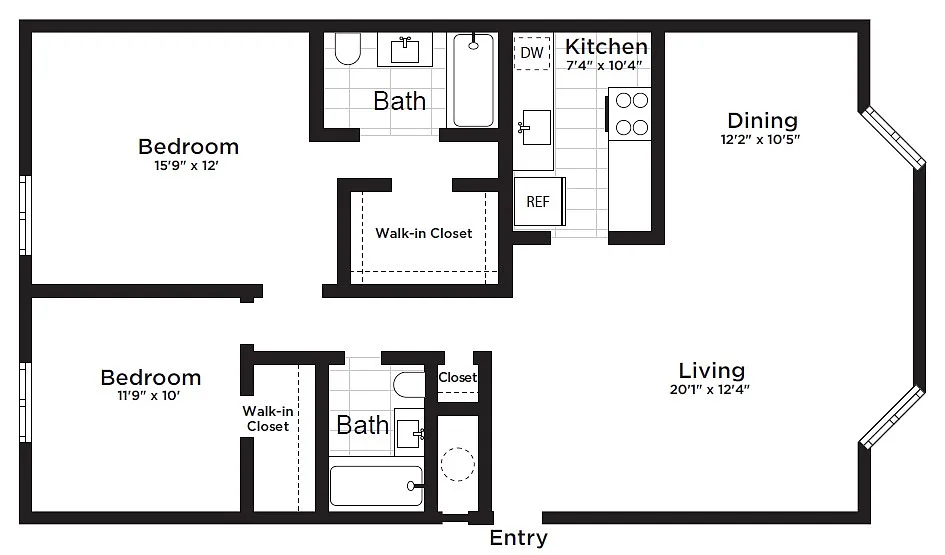 Floor plan B01