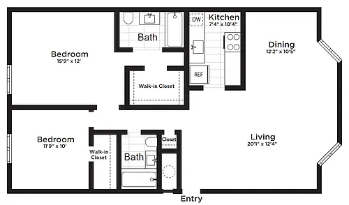 Floor plan B01