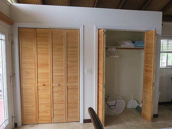 Two full size closets