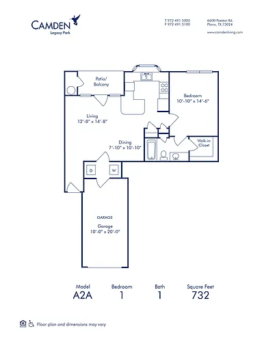 Floor plan A2A