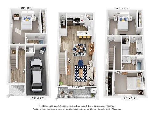 Floor plan Willamette