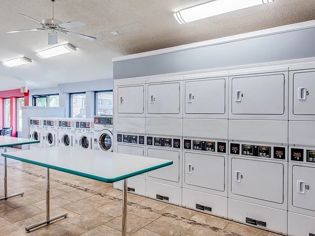 On-Site Laundry and Internet Cafe