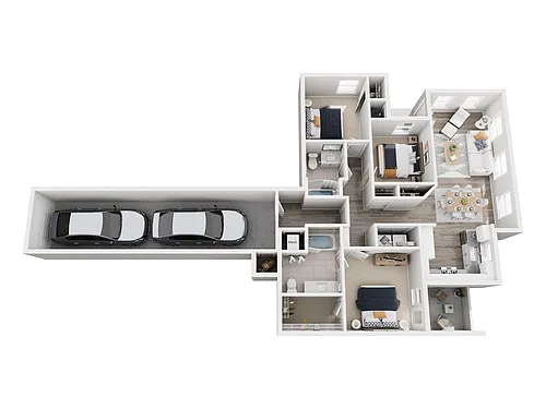 Floor plan C1 3X2